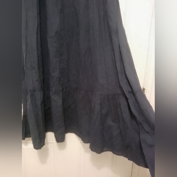 Universal Thread Blue Sleeveless Crochet Midi Dress - Picture 5 of 7